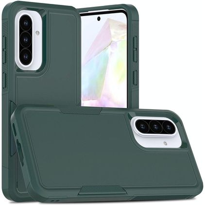 Mobigear Heavy Armor Samsung Galaxy A56 Hülle Hardcase Backcover Stoßfest - Grün