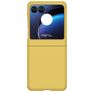 Mobigear Colors Motorola Razr 40 Ultra Hülle Hardcase Backcover - Gelb