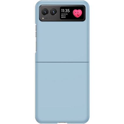 Mobigear Colors Motorola Razr 40 Hardcase Backcover - Babyblau