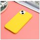Mobigear Colors iPhone 14 Hülle Flexibles TPU Backcover - Gelb