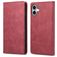 Mobigear Wallet iPhone 16 Plus Hülle Klapphülle Geldbörse - Rot