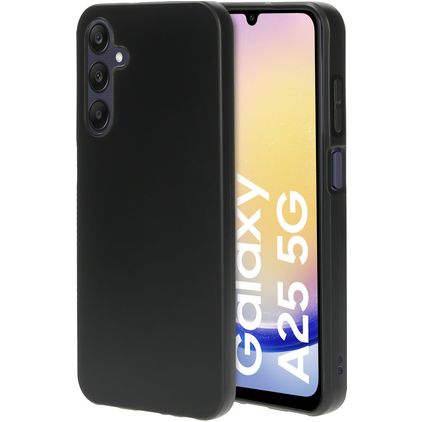 Mobiparts Classic Samsung Galaxy A25 Hülle Flexibles TPU Backcover - Matt Black