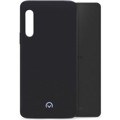 Mobilize Rubber Gelly Sony Xperia 10 V Hülle Flexibles TPU Backcover - Matt Black