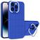 Mobigear Cube iPhone 14 Pro Max Hülle Hardcase Backcover mit Ständer - Blau