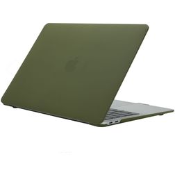 Mobigear Cream Matte MacBook Air 13 Zoll (2018-2020) Hardcase Hülle MacBook Case - Avocado - Model A1932 / A2179 / A2337