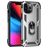 Mobigear Armor Ring iPhone 13 Pro Max Hülle Hardcase Backcover Stoßfest mit Ringhalter - Silber