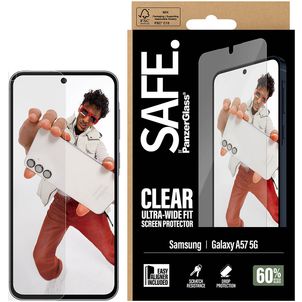 SAFE by PanzerGlass Ultra-Wide-Fit Samsung Galaxy A57 Panzerglas Gehärtetes Glas Displayschutz - Hüllenfreundlich