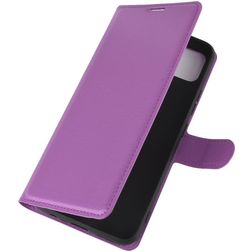Mobigear Classic Realme C11 (2020) Hülle Klapphülle Geldbörse - Lila