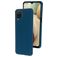 Mobiparts Samsung Galaxy A12 Silikon Hülle Backcover - Blueberry Blue