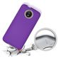 Mobigear Antislip Motorola Moto G6 Hülle Hardcase Backcover Stoßfest - Lila