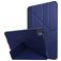 Mobigear Origami iPad Air 11 Zoll (2026) Hülle Klapphülle - Dunkelblau