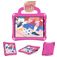 Mobigear Football iPad Air 11 Zoll (2025) Hülle EVA Schaum Backcover + Schulterträger + Ständer - Magenta