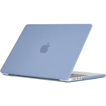 Mobigear Matte MacBook Pro 14 Zoll (2021-2026) Hardcase Hülle MacBook Case - Pastellblau - Model A2442 / A2779 / A2918 / A2992 / A3401 / A3112 / A3434 / A3427 / A3426