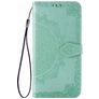 Mobigear Mandala Motorola One Fusion Plus Hülle Klapphülle Geldbörse - Türkis