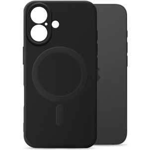 My Style Protective Flex iPhone 16 MagSafe Hülle Flexibles TPU Backcover - Schwarz