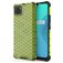 Mobigear Honeycomb Realme C11 (2020) Hülle Hardcase Backcover Stoßfest - Grün