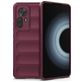 Mobigear Bumpy Xiaomi 12T Hülle Flexibles TPU Backcover - Weinrot