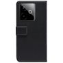 Mobilize Classic Gelly Realme GT 7T Hülle Klapphülle Geldbörse - Schwarz