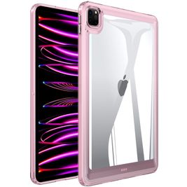 Mobigear Crystal iPad Pro 11 Zoll (2020) Hardcase Hülle Backcover - Transparent / Pink