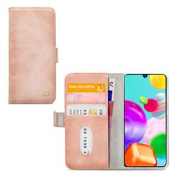 Mobilize Elite Gelly Samsung Galaxy A41 Hülle Klapphülle - Soft Pink