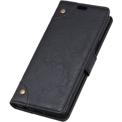 Mobigear Ranch Xiaomi Mi 8 SE Hülle Klapphülle Geldbörse - Schwarz