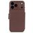 Decoded Detachable Wallet iPhone 17 Pro Max MagSafe Hülle Echtleder 2in1 Klapphülle (herausnehmbar) Portemonnaie - Chocolate Brown