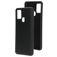 Mobiparts Samsung Galaxy A21s Silikon Hülle Backcover - Schwarz
