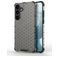 Mobigear Honeycomb Samsung Galaxy S24 Plus Hülle Hardcase Backcover Stoßfest - Schwarz