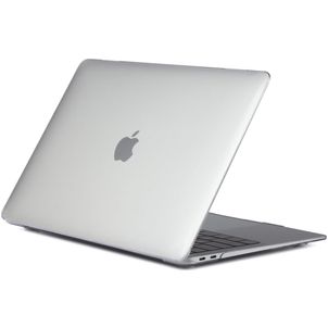 Mobigear Glossy MacBook Air 13 Zoll (2022-2026) Hardcase Hülle MacBook Case - Transparent - Model A2681 / A3113 / A3240 / A3449