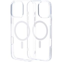 Mobiparts Hardcover Durchsichtig iPhone 16 Pro Max MagSafe Hülle Hardcase Backcover - Transparent