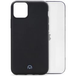 Mobilize Rubber Gelly iPhone 12 Pro Max Hülle Flexibles TPU Backcover - Matt Black