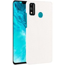 Mobigear Croco HONOR 9X Lite Hülle Hardcase Backcover - Weiß
