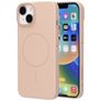 Mobiparts Slim Line iPhone 14 MagSafe Hülle Hardcase Backcover - Dune Sand