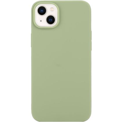 Mobigear Colors iPhone 14 Plus Hülle Flexibles TPU Backcover - Grün