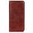 Mobigear Classic Elegance Alcatel 1S 2020 Hülle Klapphülle Geldbörse - Braun