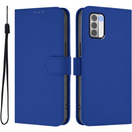 Mobigear Urban Wallet Nokia G42 Hülle Klapphülle Geldbörse - Dunkelblau
