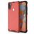 Mobigear Honeycomb Samsung Galaxy A11 Hülle Hardcase Backcover Stoßfest - Rot