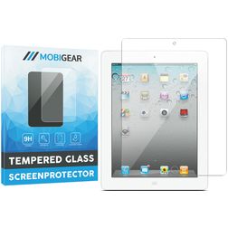 Mobigear iPad 2 (2011) Panzerglas Gehärtetes Glas Displayschutz - Hüllenfreundlich