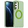 Mobigear Shockproof Samsung Galaxy A16 MagSafe Hülle Hardcase Backcover - Grün