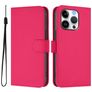 Mobigear Urban Wallet iPhone 16 Pro Hülle Klapphülle Geldbörse - Magenta