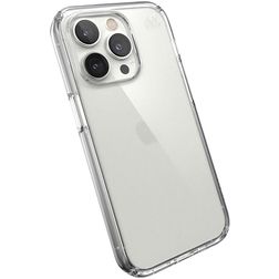 Speck Presidio Perfect Clear Durchsichtig iPhone 14 Pro Hülle Hardcase Backcover Stoßfest - Transparent