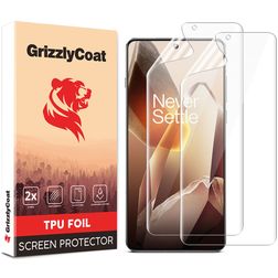 GrizzlyCoat OnePlus 13 Displayschutz Schutzfolie - Hüllenfreundlich (2er Pack)