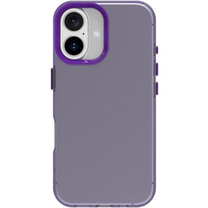 Mobigear Crystal iPhone 16 Plus Hülle Hardcase Backcover - Lila