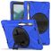 Mobigear SureGrip XGuard Lenovo Tab P11 Pro Gen 2 Hülle Kunststoff,Silikon Backcover + Stifthalter + Ständer - Blau