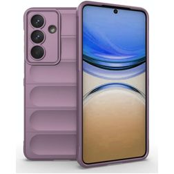 Mobigear Bumpy Samsung Galaxy S26 Plus Hülle Flexibles TPU Backcover - Lila