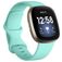 Mobigear Sport Dual Silikon Fitbit Versa 3 Armband Drückerschließe - Türkis