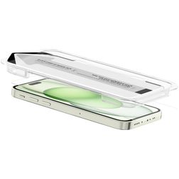 ITSKINS Supreme iPhone 15 Plus Panzerglas Displayschutz - Hüllenfreundlich + Montagerahmen