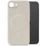My Style Protective Flex Apple iPhone 16e MagSafe Hülle Flexibles TPU Backcover - Antique White