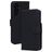 Mobiparts Wallet Samsung Galaxy A17 Hülle Echtes Leder Klapphülle Geldbörse - Schwarz