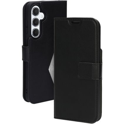 Mobiparts Classic Wallet Samsung Galaxy A55 Klapphülle Portemonnaie - Schwarz